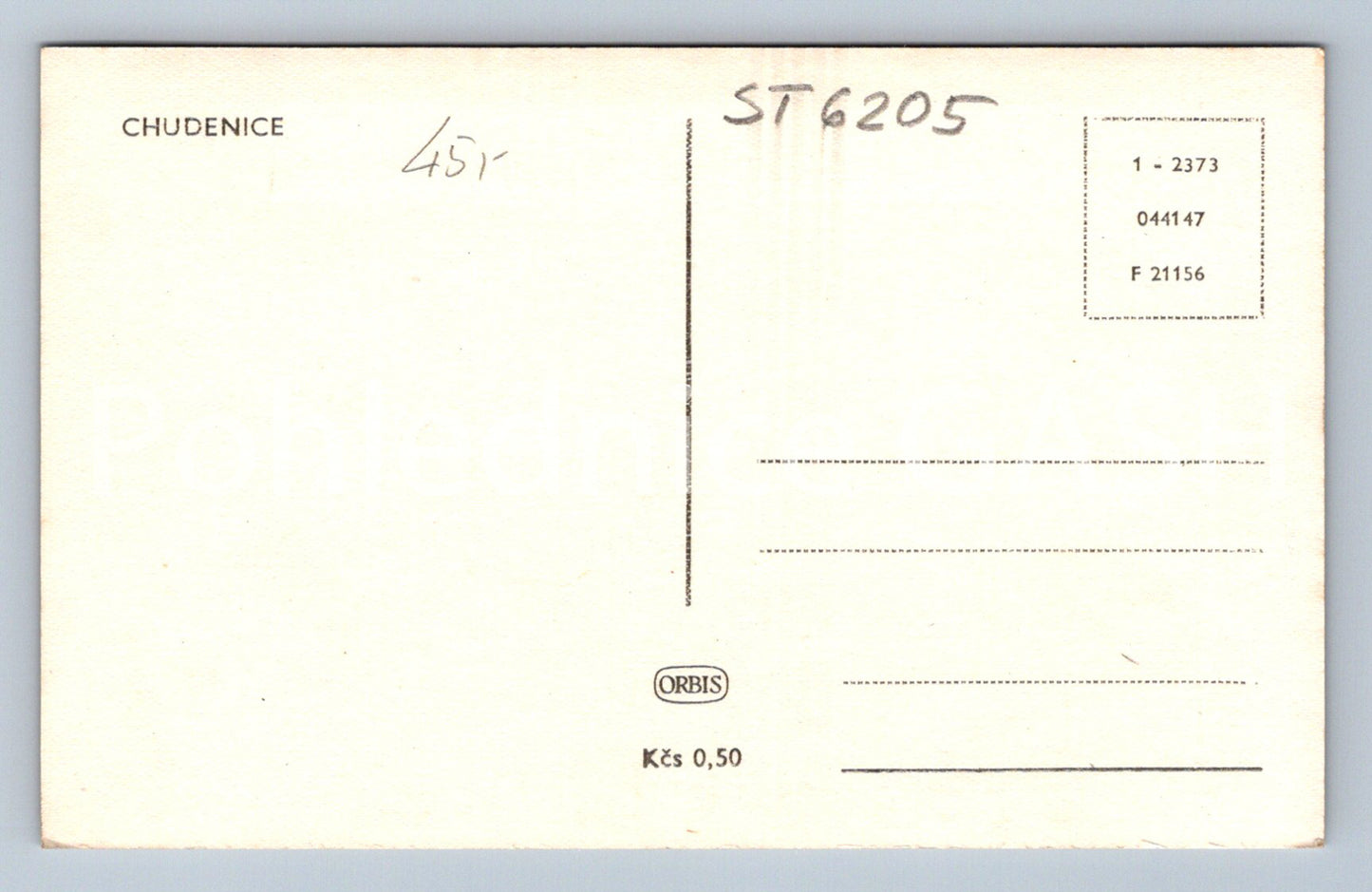 Postcard POORNESS (ST6205)