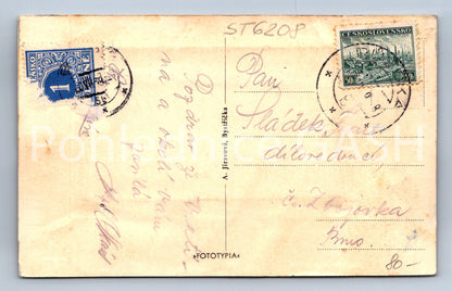 Postcard BYSTŘIČKA RESORT opening window (ST6208)