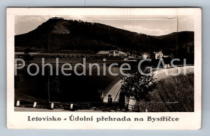 Postcard BYSTŘIČKA RESORT opening window (ST6208)