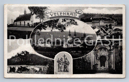 Postcard VELEHRAD - COLLAGE (ST6209)
