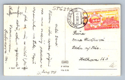 Postcard HUMPOLEC (ST6210)