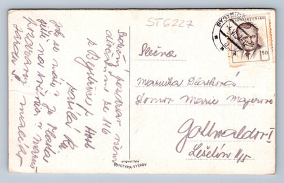 Postcard BYSTŘICE POD HOSTÝNEM (ST6227)