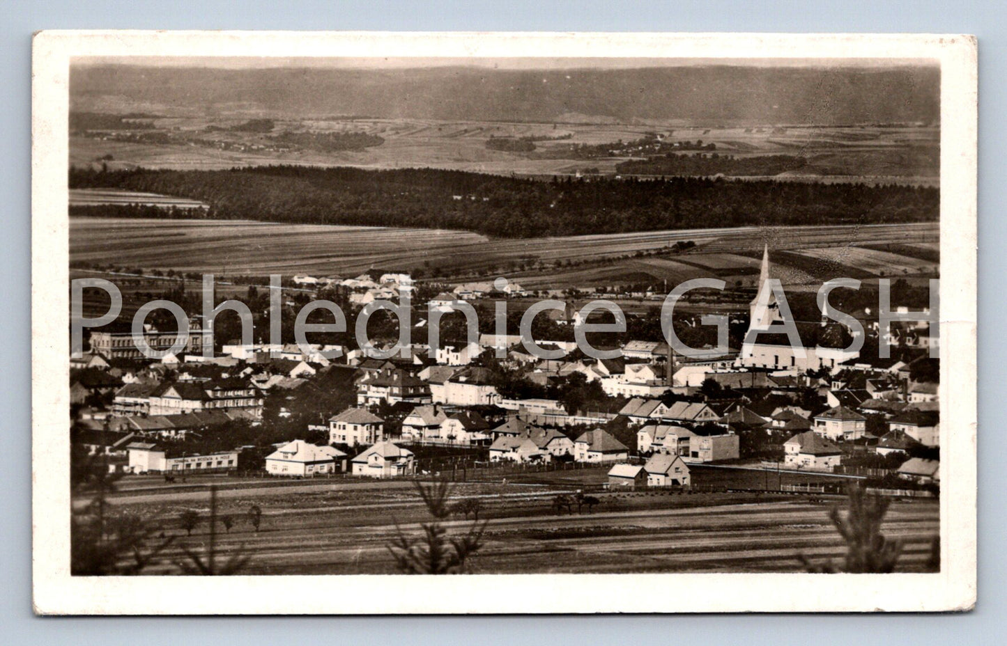 Postcard BYSTŘICE POD HOSTÝNEM (ST6227)