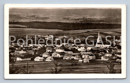 Postcard BYSTŘICE POD HOSTÝNEM (ST6227)