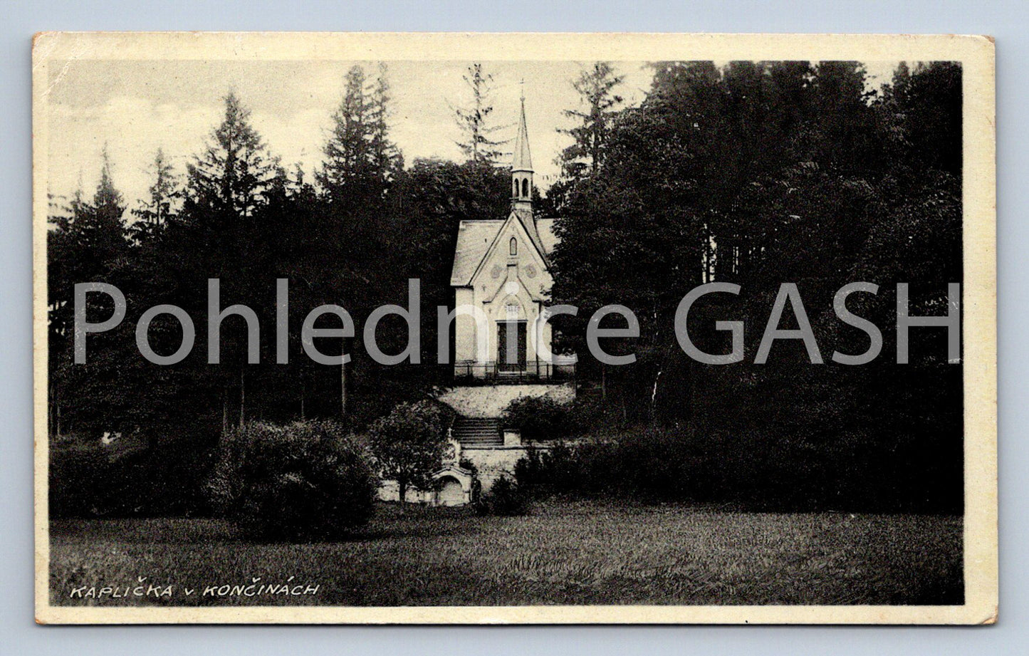 Postcard CHAPEL IN THE COUNTRYSIDE (ST6230)