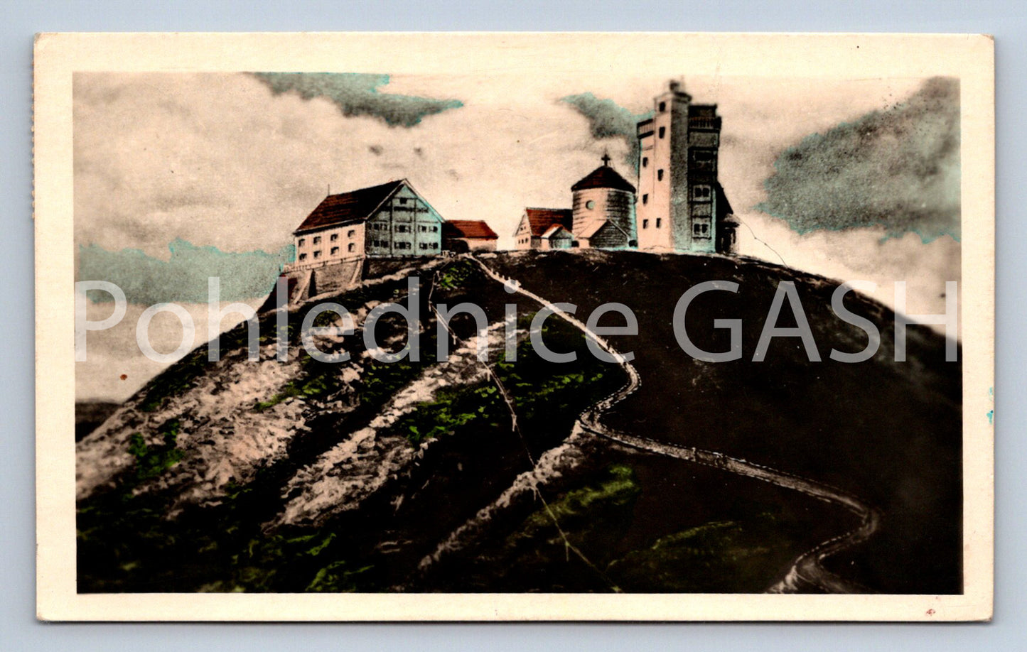 Postcard KRKONOSE - SNOW WHITE (ST6235)