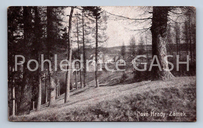 Postcard NOVÉ HRADY - CASTLE (ST6251)