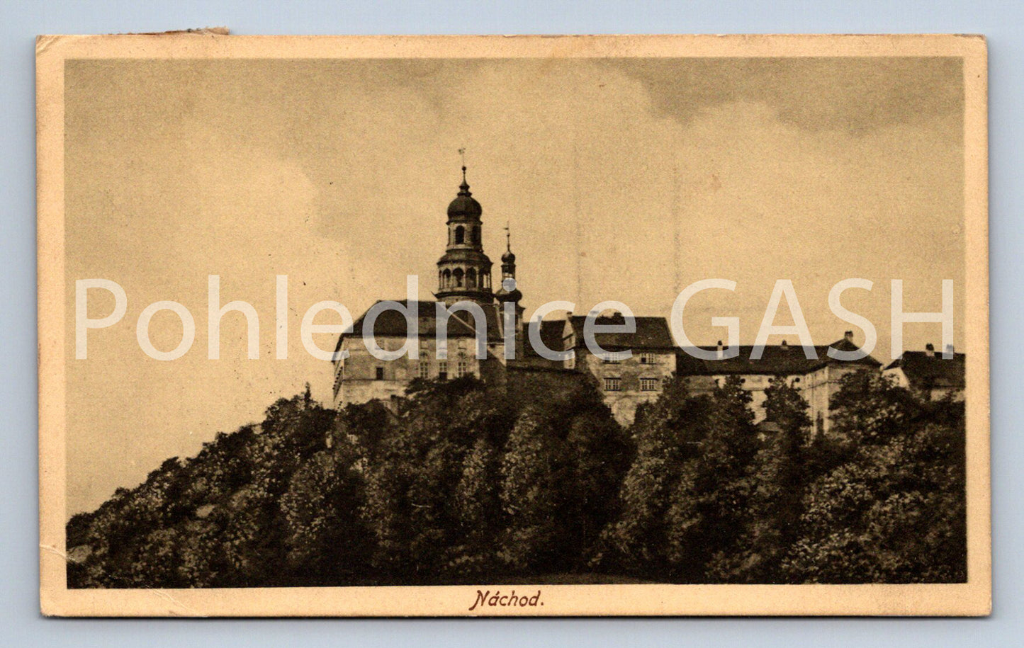 Postcard NÁCHOD (ST6266)
