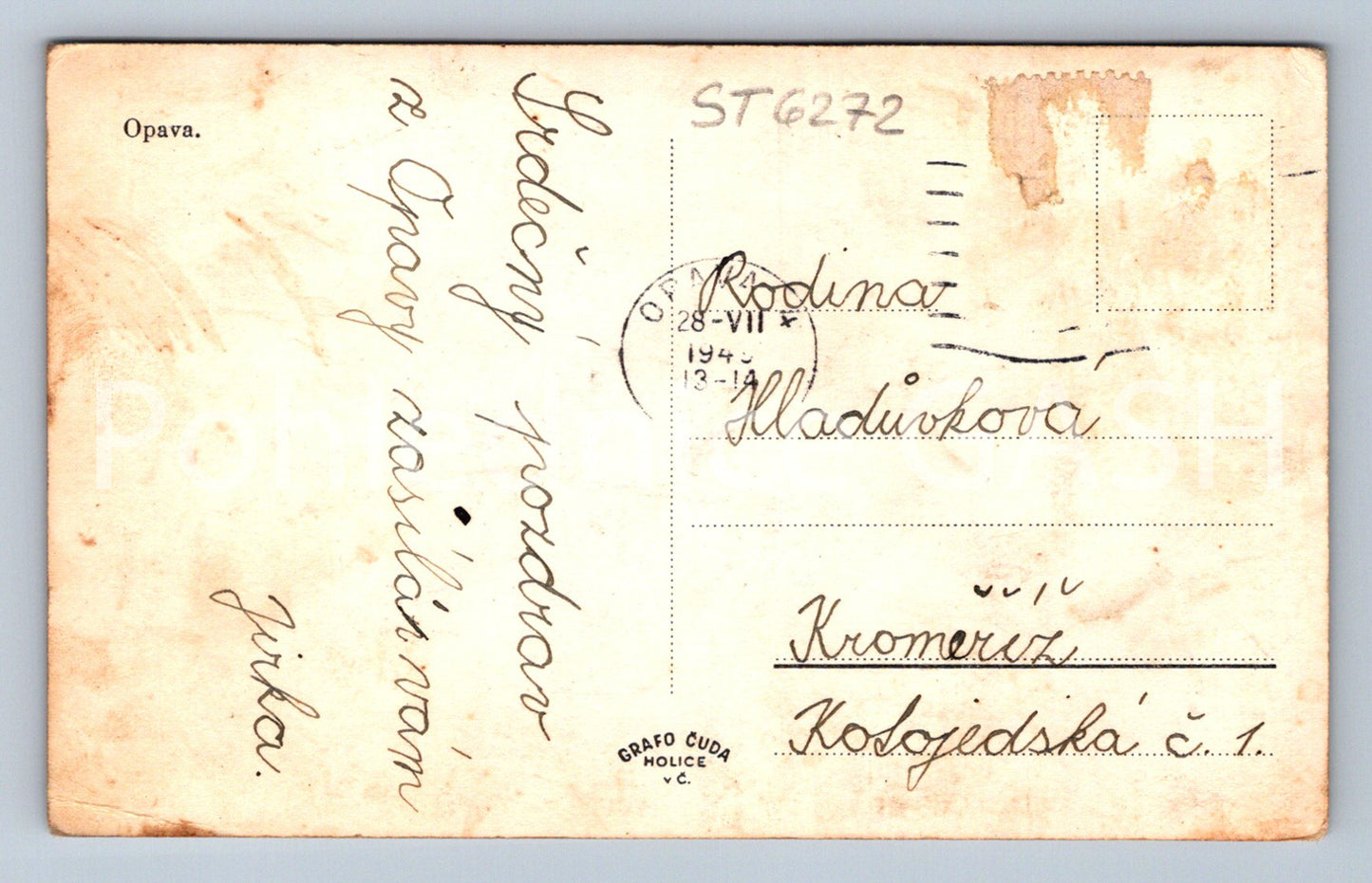 Postcard OPAVA (ST6272)