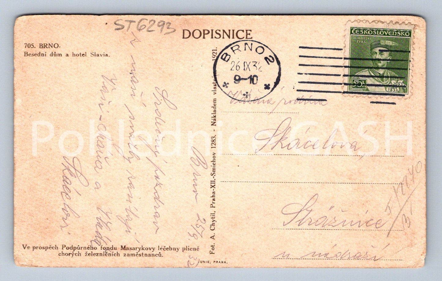 Postcard BRNO (ST6293)