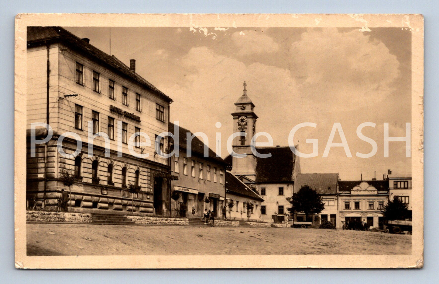 Postcard UHERSKÝ BROD (ST6301)