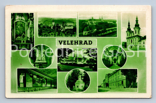 Postcard VELEHRAD - COLLAGE (ST6303)