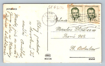Postcard JISTEBNICE (ST6306)