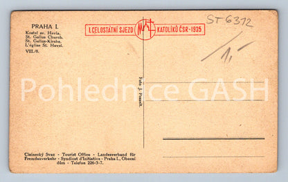 Postcard PRAGUE (ST6312)