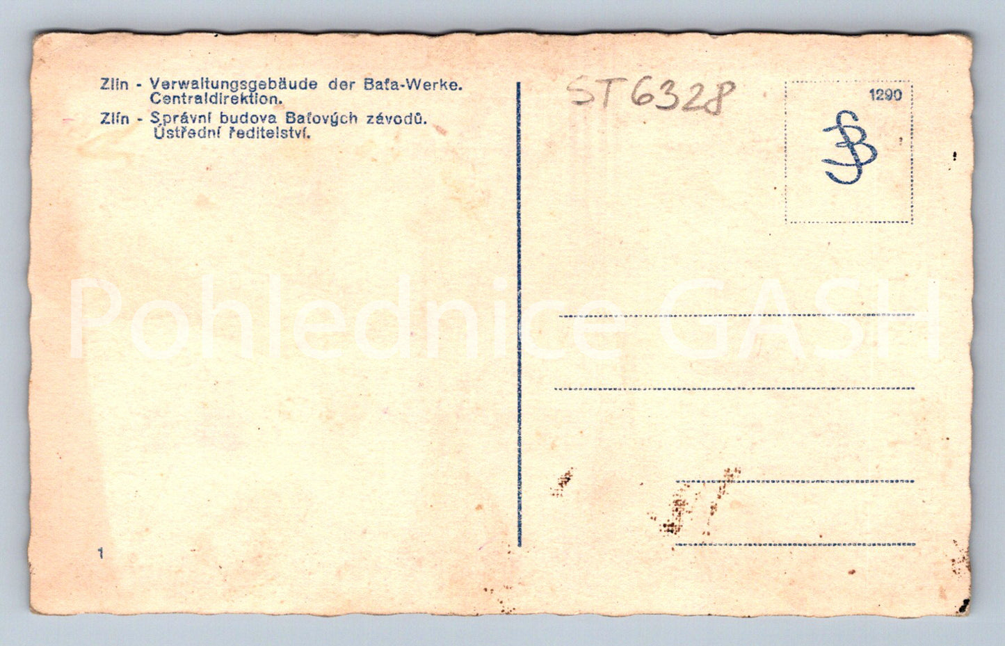 Postcard ZLÍN (ST6328)