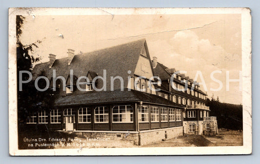 Postcard PUSTEVNY POD RADHOŠTĚM (ST6335)