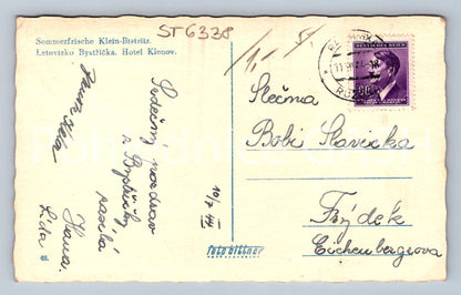 Postcard BYSTŘIČKA RESORT HOTEL KLENOV (ST6338)