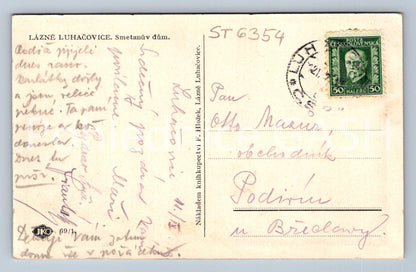 Postcard LÁZNĚ LUHAČOVICE (ST6354)