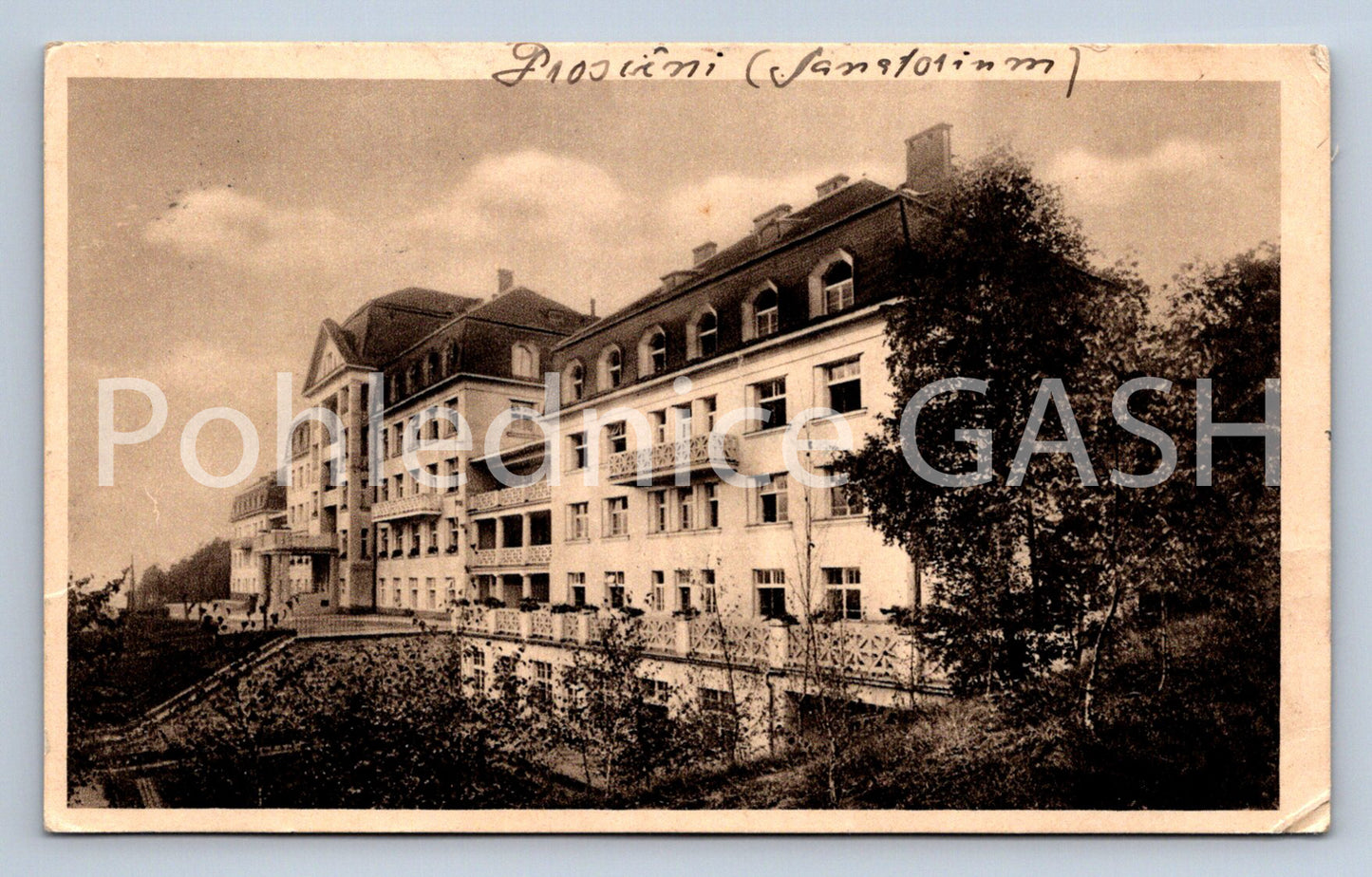 Postcard INTERSECTION OVER THE SÁZAVOU (ST6360)