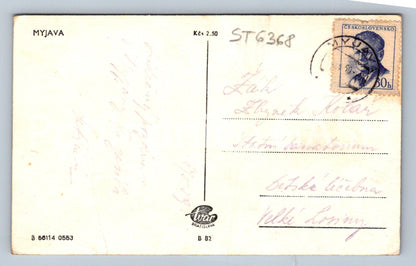 Postcard MYJAVA (ST6368)