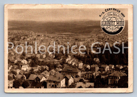 Postcard JABLONEC NAD NISOU (ST6369)