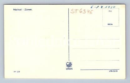 Postcard NÁCHOD - CASTLE (ST6376)