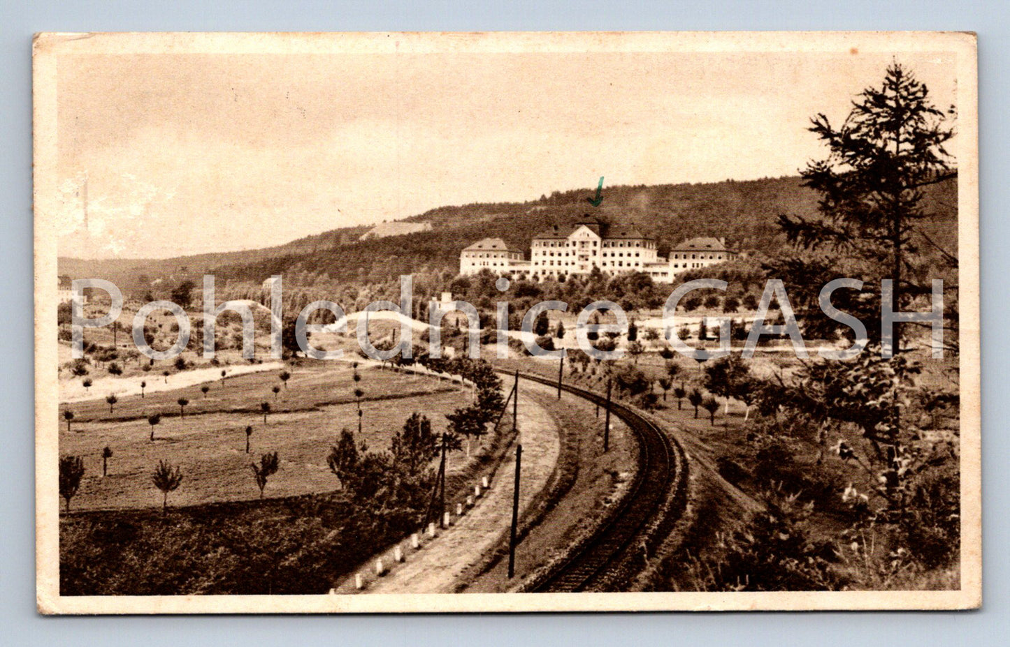 Postcard SANATORIUM AT THE INTERSECTION (ST6398)