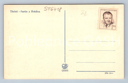 Postcard TŘEBÍC (ST6418)