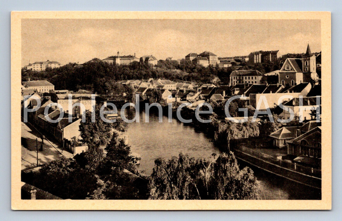 Postcard TŘEBÍC (ST6418)