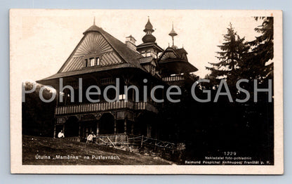 Postcard AT THE HERB (ST6421)