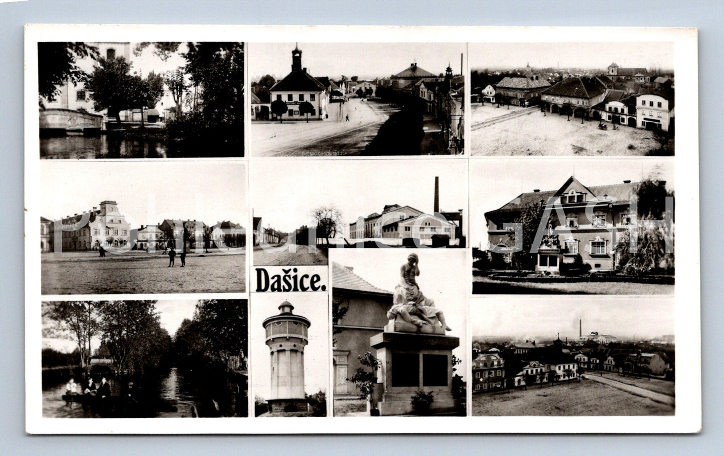 Postcard DAŠICE - COLLAGE (ST6434)