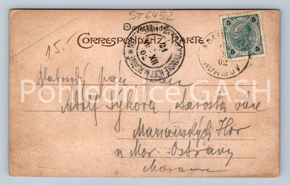 Postcard VRANOV (ST6452)