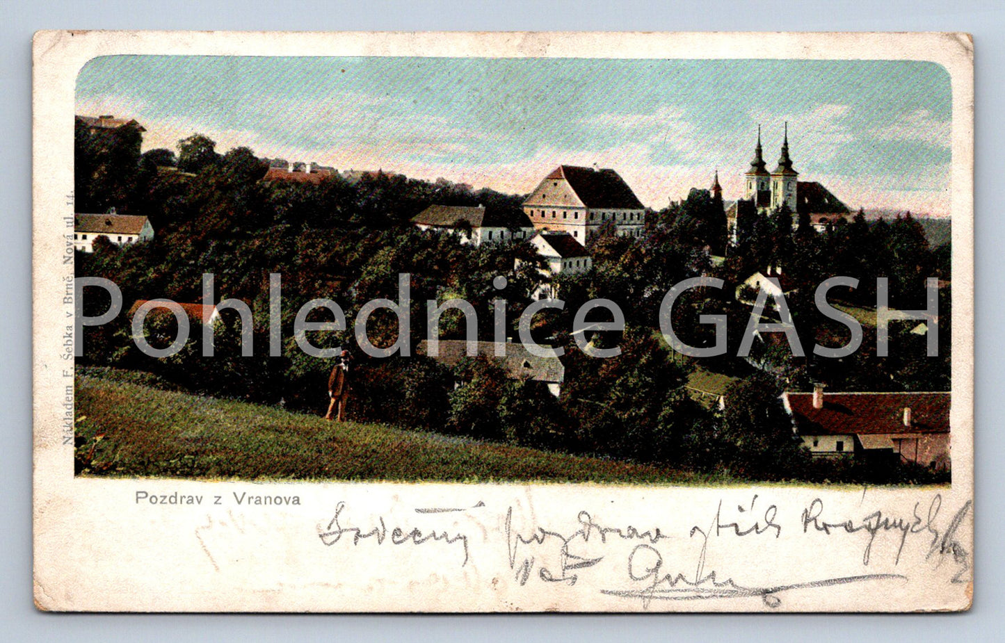 Postcard VRANOV (ST6452)