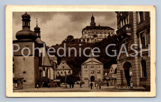 Postcard NÁCHOD (ST6458)