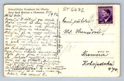 Postcard SULPHUR SPA SLATINICE NEAR OLOMOUC (ST6472)