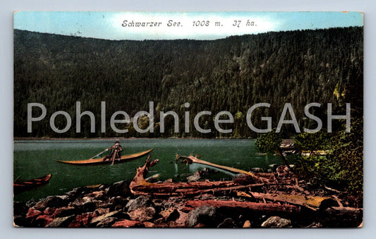 Postcard BLACK LAKE (ST6480)