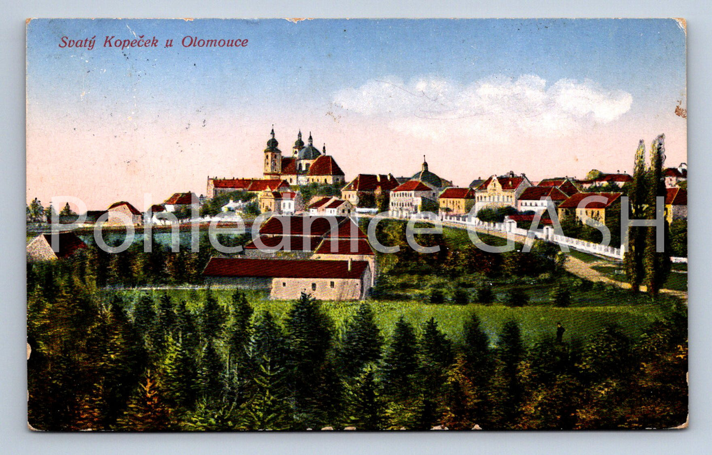 Postcard HOLY HILL NEAR OLOMOUC (ST6481)