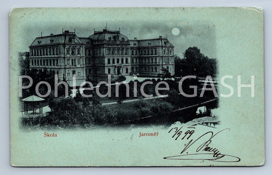 Postcard JAROMĚŘ (ST6483)