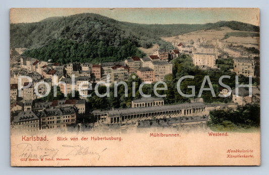 Postcard KARLOVY VARY (ST6491)