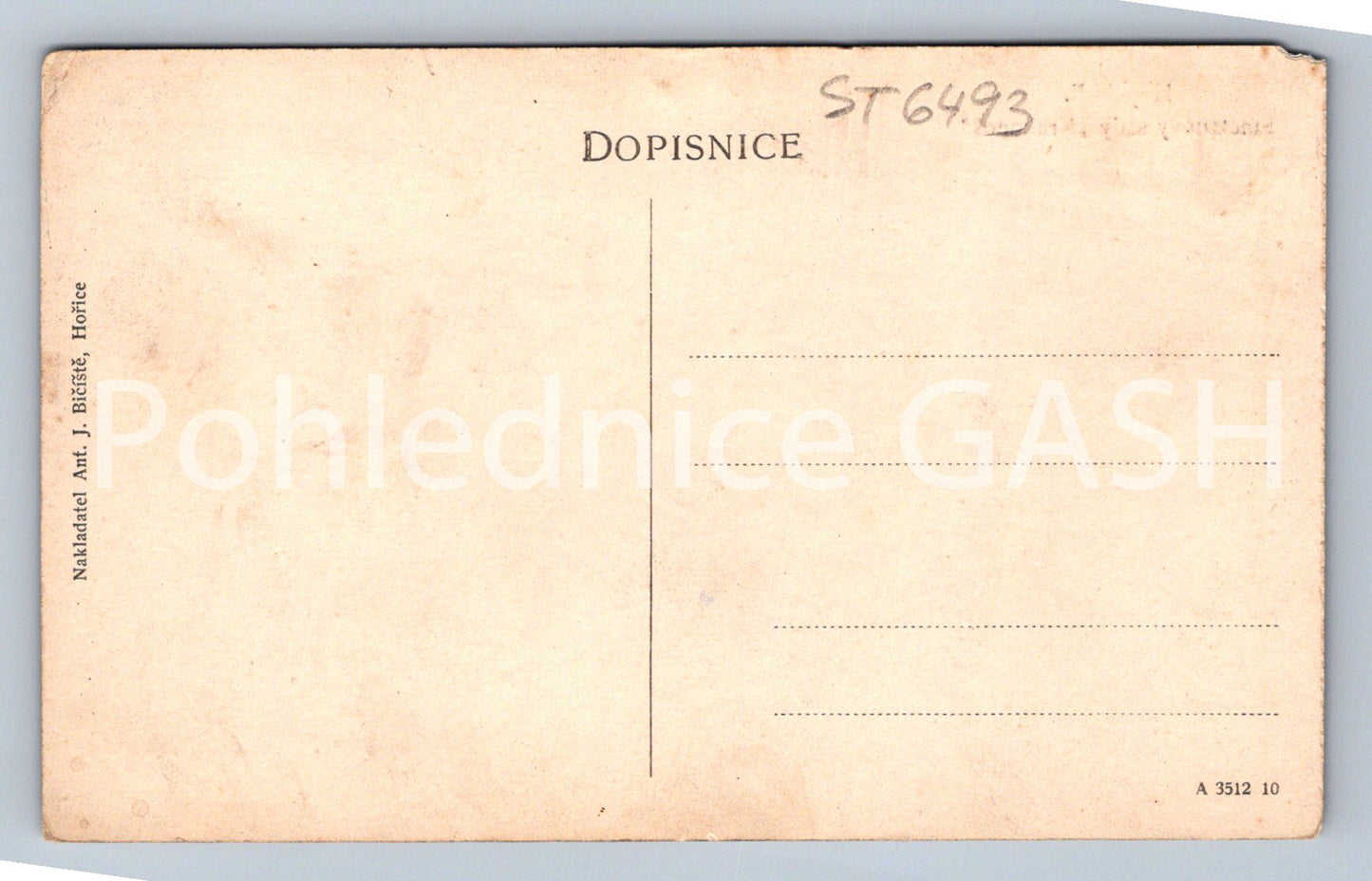 Postcard HOŘICE (ST6493)