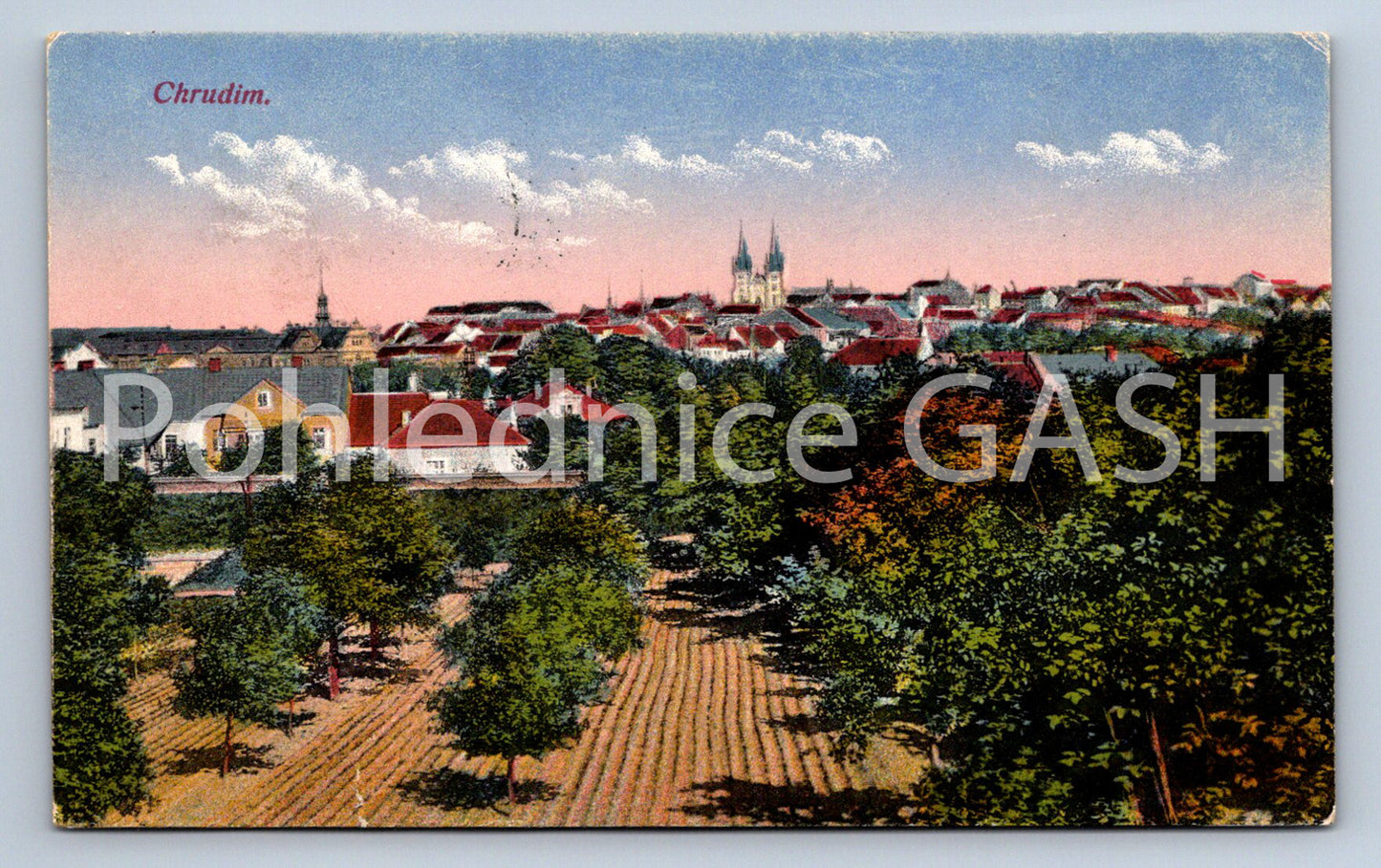 Postcard CHRUDIM (ST6495)