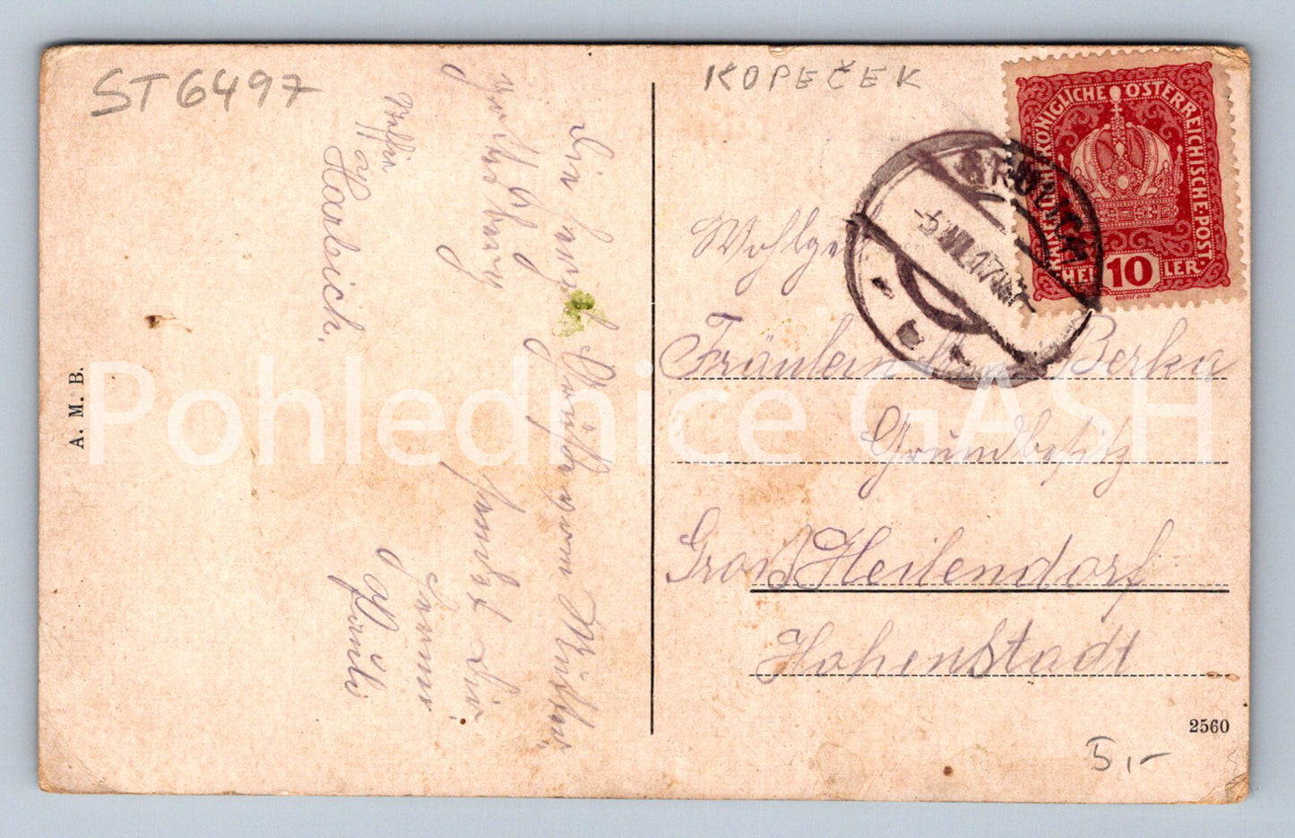 Postcard MUTTERGOTTESBERG (ST6497)