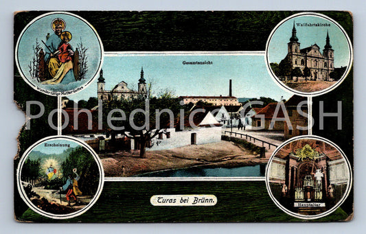 Postcard BRNO - COLOR COLLAGE (ST6499)