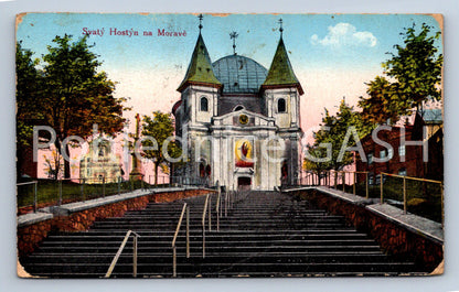 Postcard HOLY FASTING IN MORAVIA (ST6501)