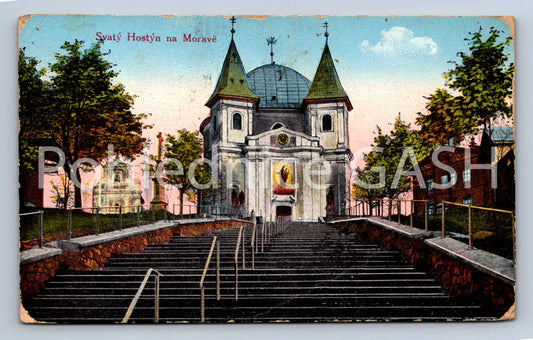 Postcard HOLY FASTING IN MORAVIA (ST6501)