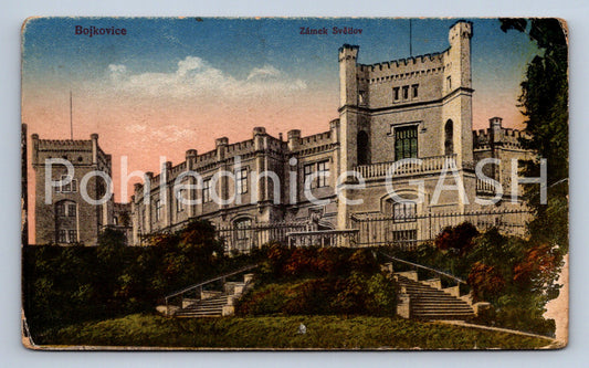 Postcard BOJKOVICE CASTLE SVĚTLOV (ST6503)