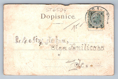 Postcard PRAGUE - NATIONAL THEATRE (ST6504)