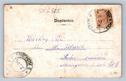 Postcard PRAGUE - NATIONAL THEATRE (ST6505)