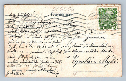 Postcard PRAGUE - FRANCIS JOSEPH STATION (ST6506)
