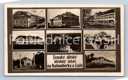 Postcard STATE MEDICAL INSTITUTE IN KOŠUMBERK U LUŽE - COLLAGE (ST6516)